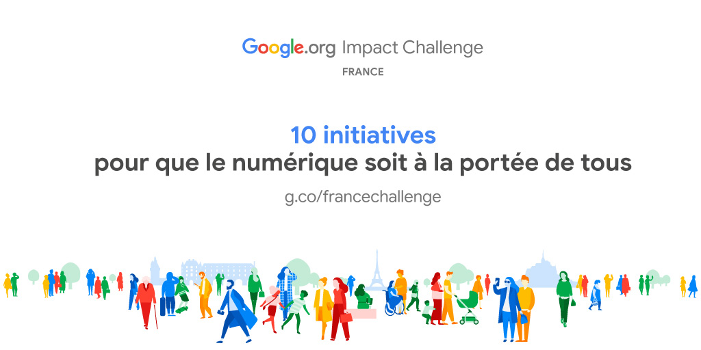 Google.org Impact Challenge France 2019 | Le Garage Numérique